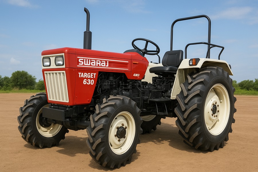 Swaraj Target 630 4WD – Compact Power for Modern Farming